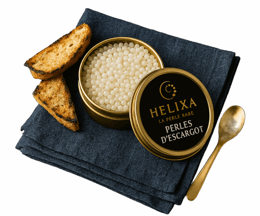 L’excellence des œufs d’escargot