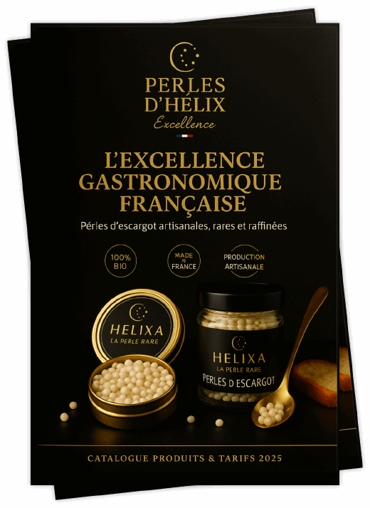 L’excellence des œufs d’escargot